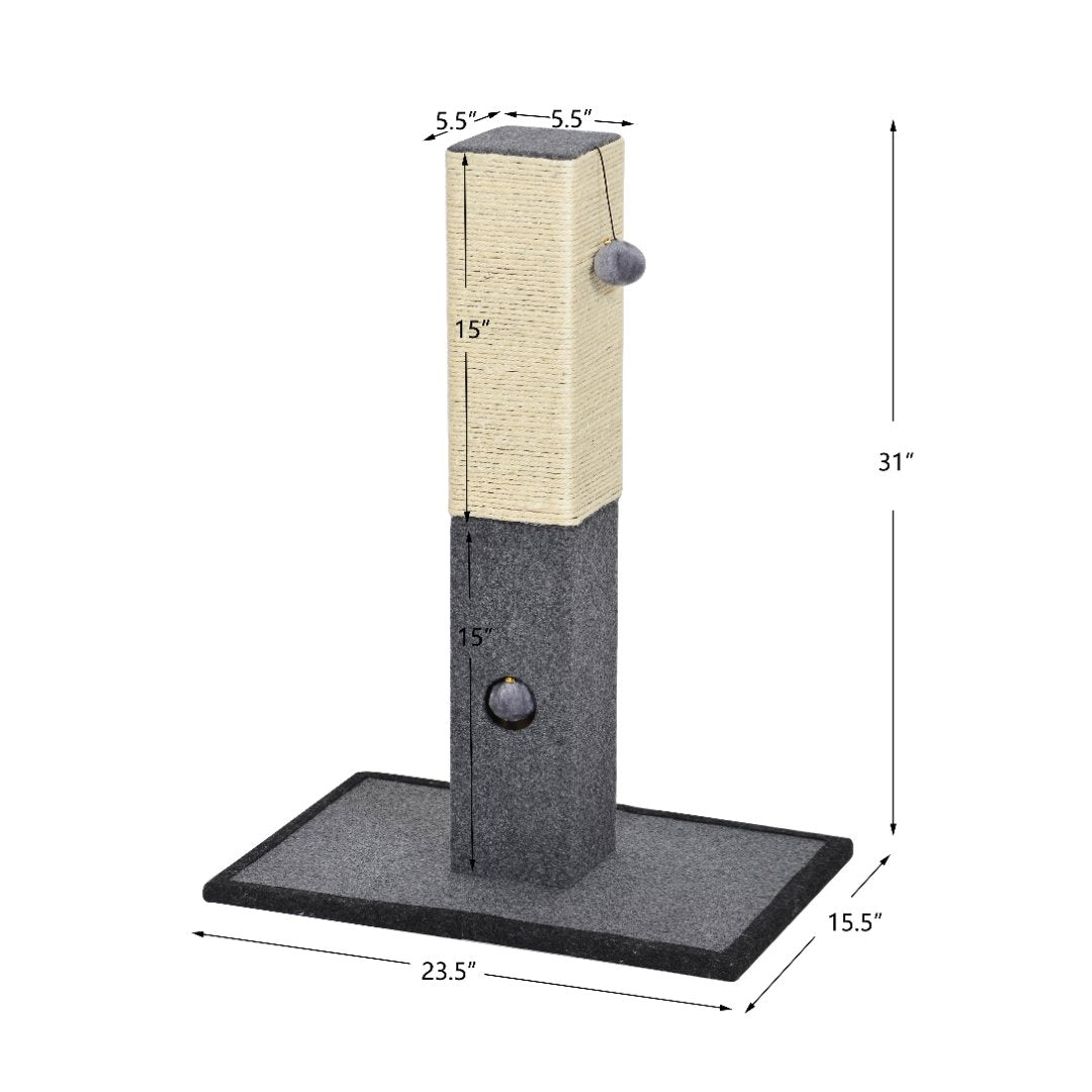 Natural Minimalist Cat Scratching Post
