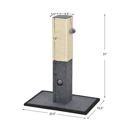 Natural Minimalist Cat Scratching Post
