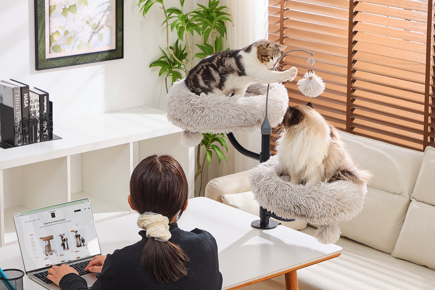 NestUp Dual Desk Platform