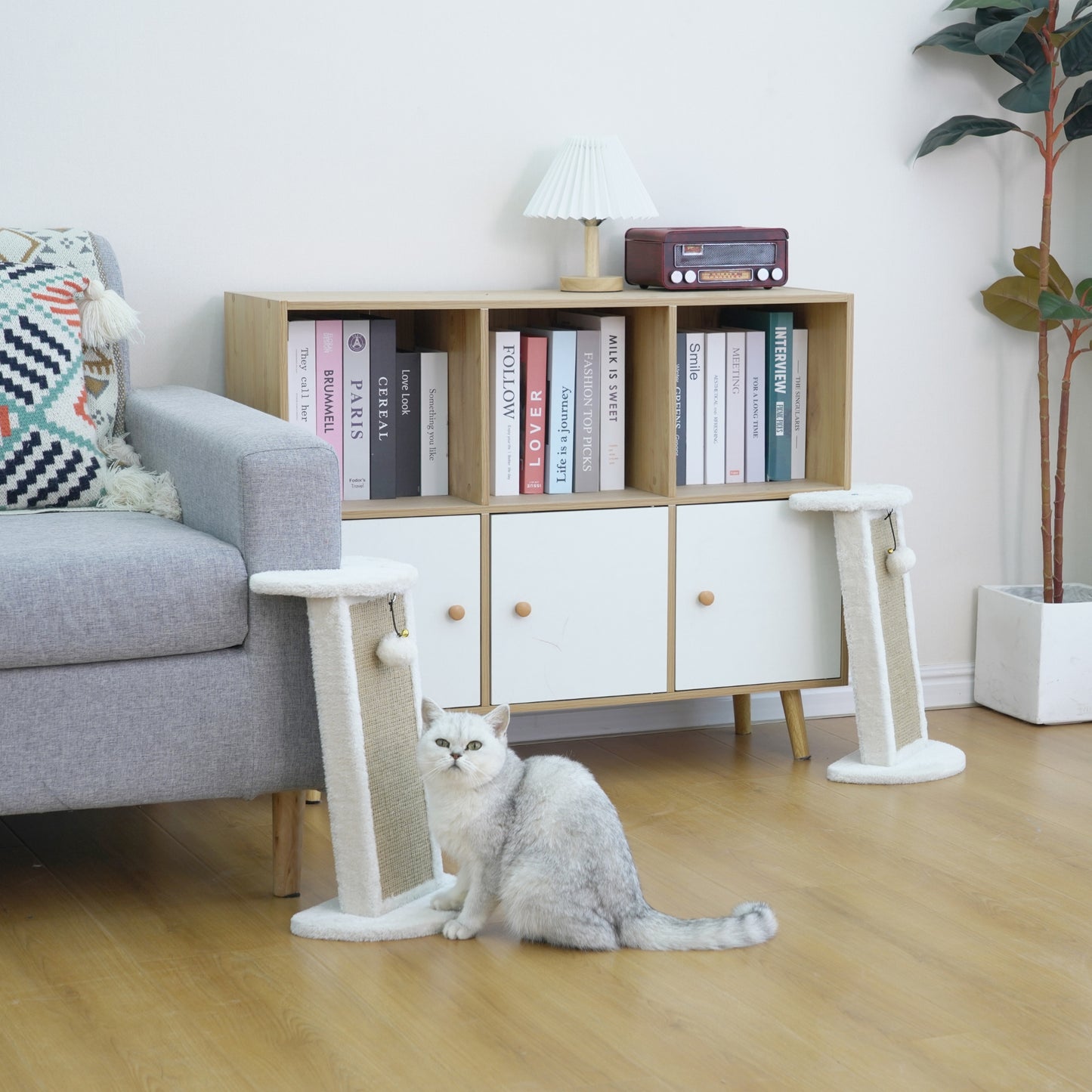Vanilla 2-Pack Cat Scratcher