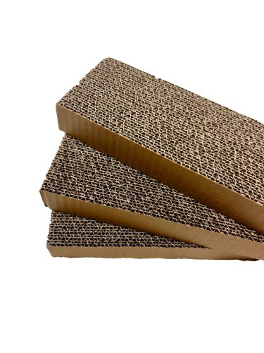 3 Pack Cat Scratchers - Replacement Cardboard