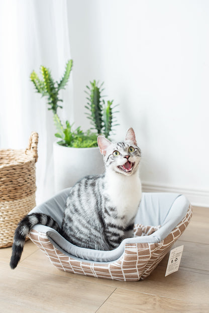 Pandora Pet Bed Grey
